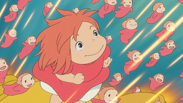 Ponyo sur la falaise