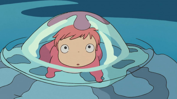 Ponyo sur la falaise