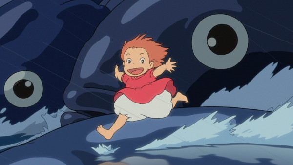 Ponyo sur la falaise