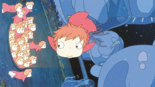 Ponyo sur la falaise