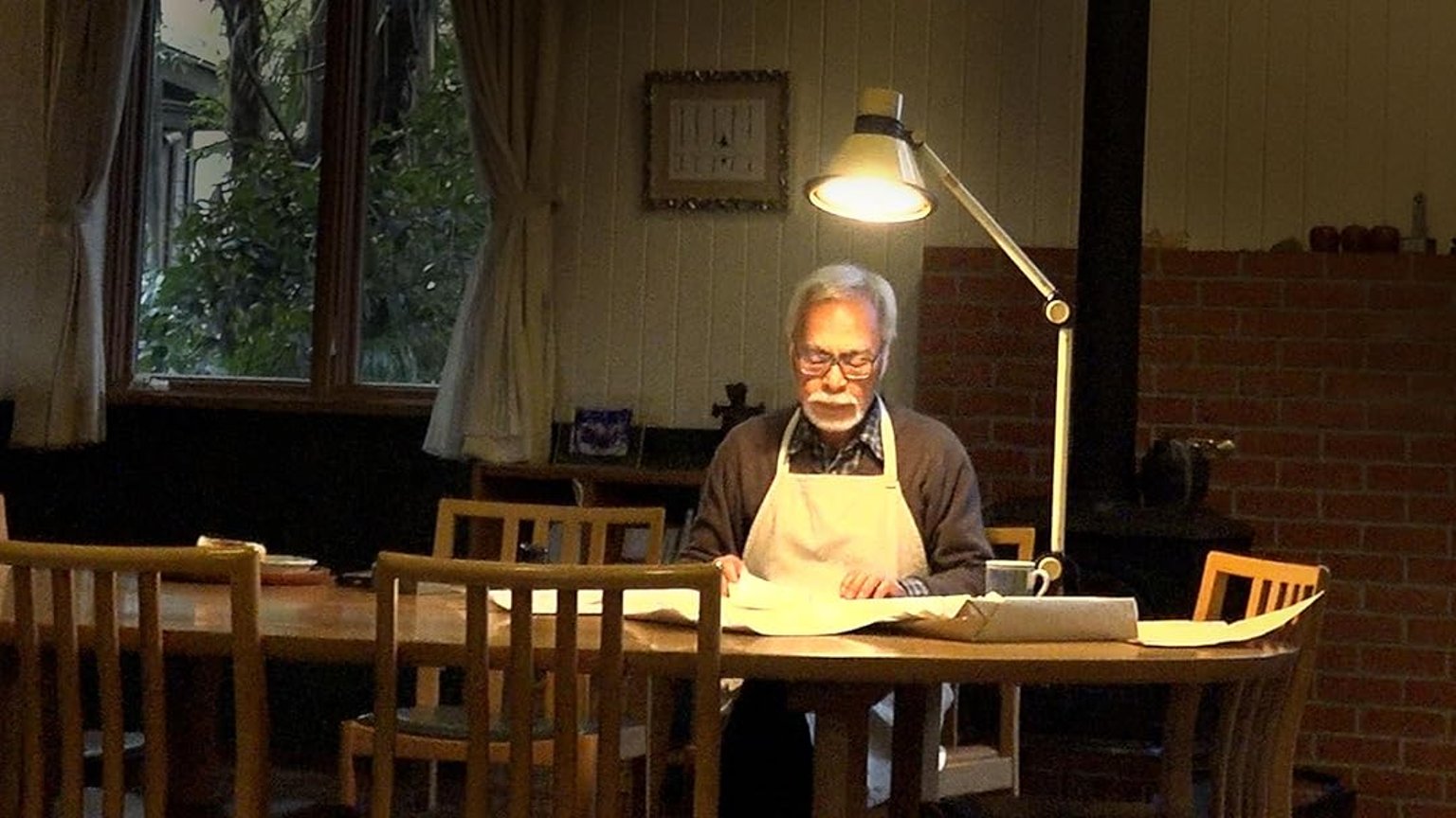 photo du film Hayao Miyazaki et le héron