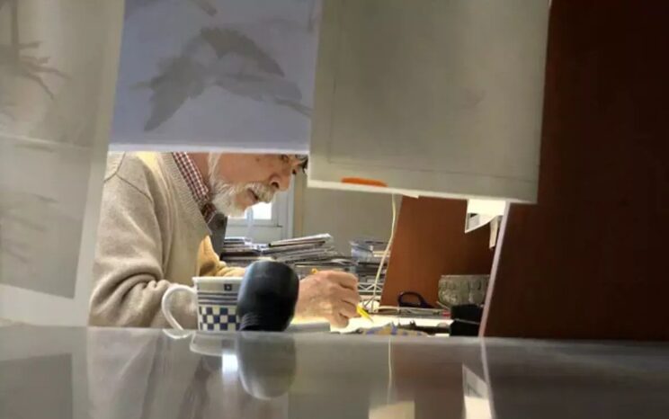 photo du film Hayao Miyazaki et le héron