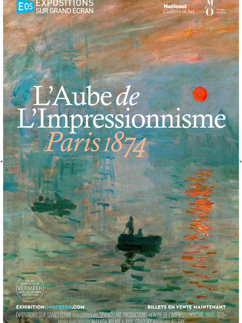 affiche du film L'aube de l'impressionnisme : Paris 1874