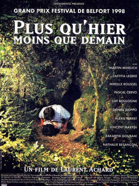 Affiche Plus qu'hier, moins que demain