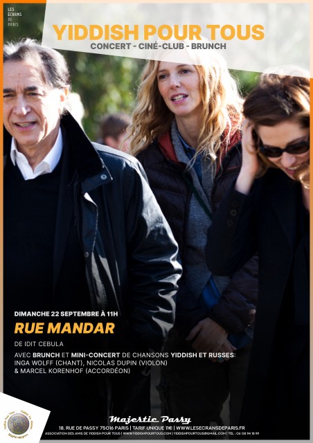 Yiddish pour tous : RUE MANDAR