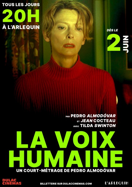 LA VOIX HUMAINE un court-métrage de Pedro Almodóvar | Dulac Cinémas