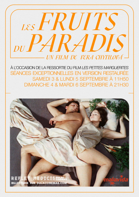 FILM RARE : LES FRUITS DU PARADIS DE VĚRA CHYTILOVÁ