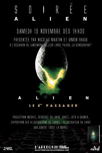 SOIRÉE ALIEN EN PRÉSENCE DE NICOLAS MARTIN & SIMON RIAUX