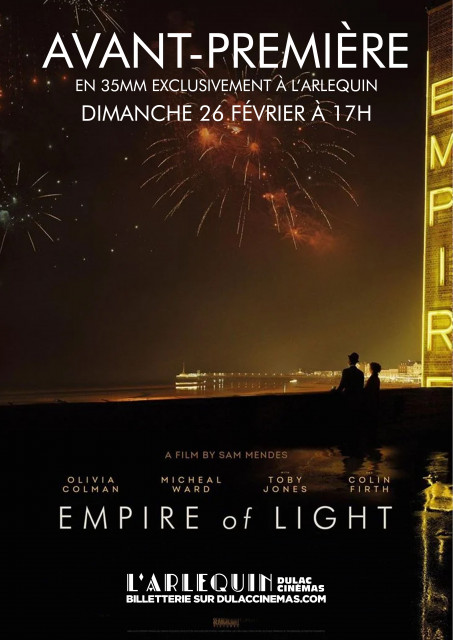 Avant-Première : Empire of Light de Sam Mendes, en 35mm à l'Arlequin ...