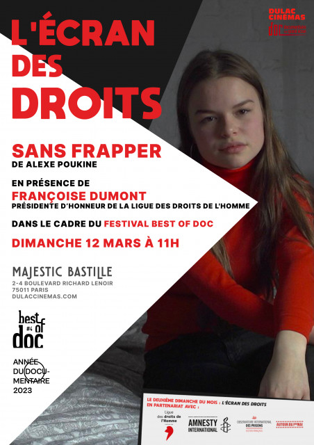 BEST OF DOC#4 : SANS FRAPPER de Ada Leiris, Alexe Poukine au Majestic Bastille - L'Ecran des droits