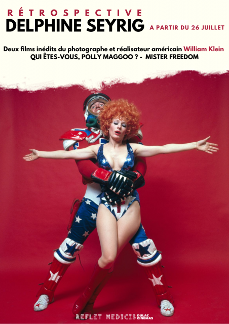 DELPHINE SEYRIG X WILLIAM KLEIN, DÈS LE 26 JUILLET AU REFLET MÉDICIS