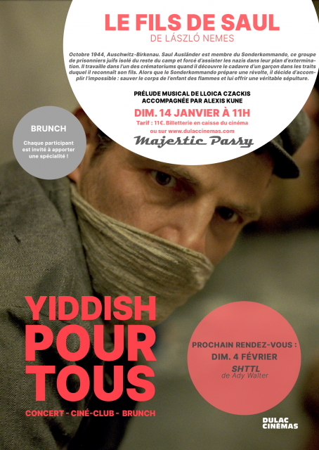 CINÉ-CLUB YIDDISH POUR TOUS : LE FILS DE SAUL