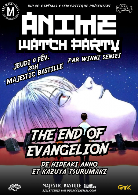 ANIME WATCH PARTY #4 The End of Evangelion de Hideaki Anno et Kazuya Tsurumaki