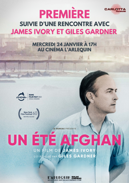 Un été afghan : première suivie d'une rencontre avec James Ivory et Giles Gardner