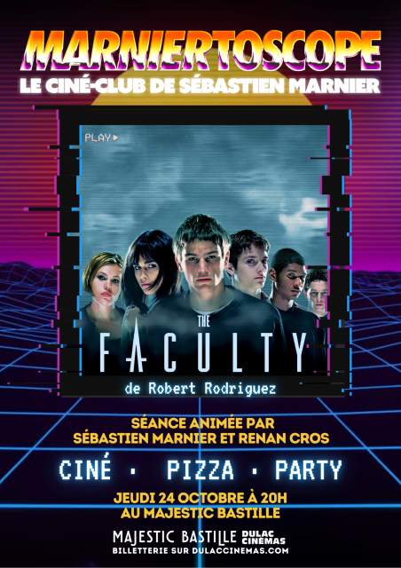 MARNIERTOSCOPE #3 Le Ciné-Club de Sébastien Marnier : THE FACULTY de Robert Rodriguez présenté par Sébastien Marnier et Renan Cros