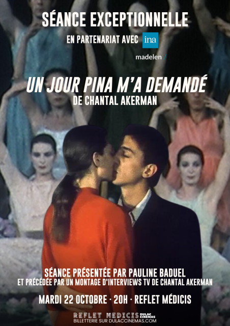 Séance exceptionnelle : Un jour Pina m'a demandé de Chantal Akerman, présenté par Pauline Baduel