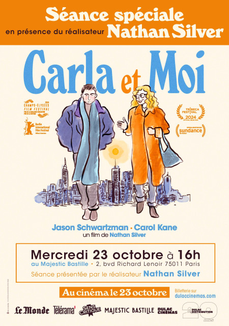 CARLA ET MOI : Séance spéciale en présence de Nathan Silver