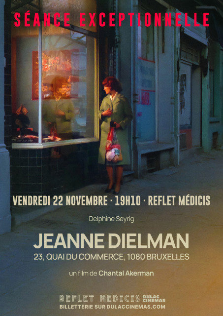 Séance exceptionnelle : Jeanne Dielman, 23, Quai du Commerce, 1080 Bruxelles de Chantal Akerman