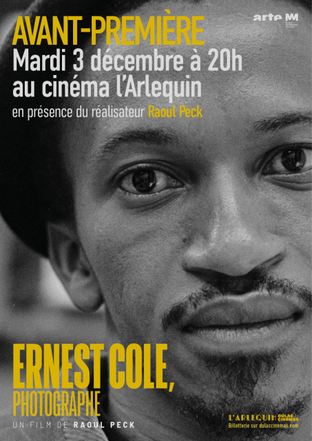 Affiche de l'Avant-première du film Ernest Cole, photographe