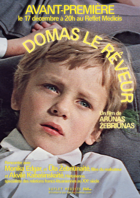 Affiche avant-première du film Domas le rêveur