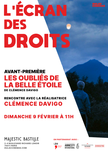 Affiche de l'Écran des droits : Les oubliés de la belle étoile