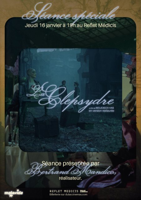 Affiche de la séance spéciale de La Clepsydre