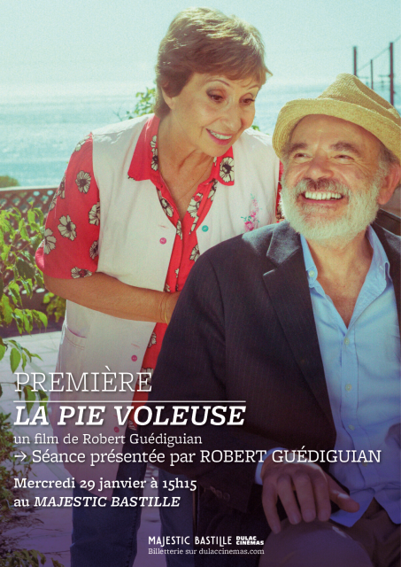 Affiche de la première de La Pie voleuse