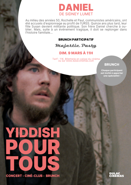 Affiche de Yiddish pour tous - Daniel