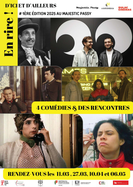 EN RIRE ! D'ICI ET D'AILLEURS - 1ère édition du festival & Cycle de films et rencontres sur la comédie