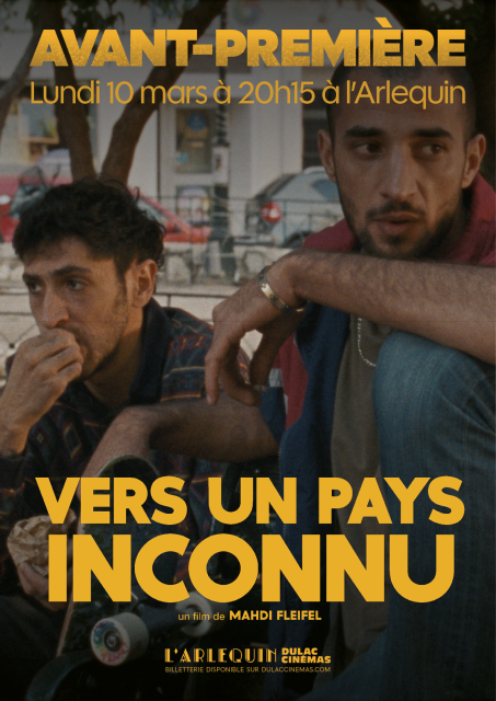 Affiche de l'avant-première Vers un pays inconnu