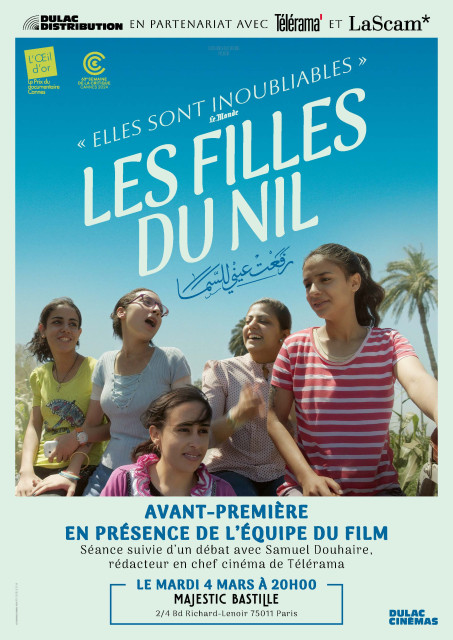 AVANT-PREMIÈRE Télérama : Les Filles du Nil en présence de l'équipe du film, présentée par Samuel Douhaire