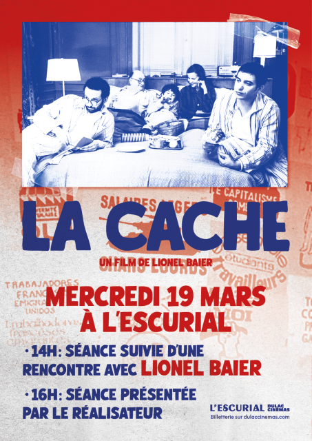 Affiche des premières de la cache
