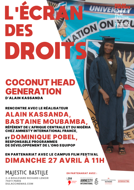 Affiche Écran des droits : Coconut Head Generation