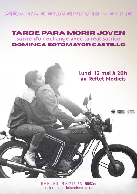 Séance exceptionnelle : TARDE PARA MORIR JOVEN suivi d'une rencontre avec la réalisatrice Dominga Sotomayor Castillo