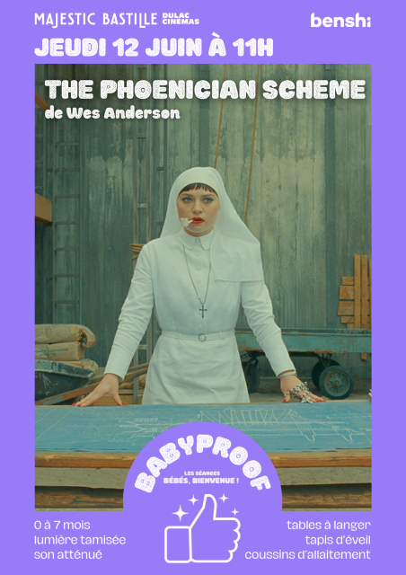 Séance Bébés, bienvenue ! The Phoenician Scheme de Wes Anderson