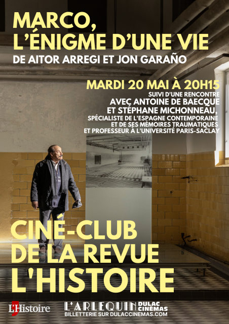 Ciné-club de la revue l'histoire : Marco, l'énigme d'une vie
