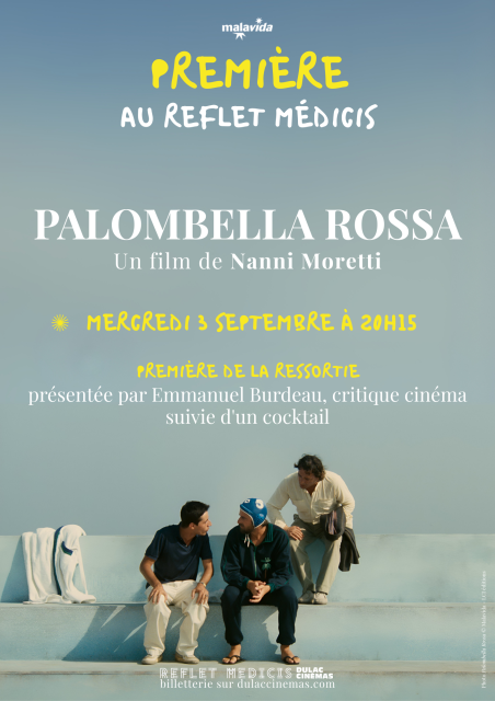 PALOMBELLA ROSSA de Nanni Moretti : Première de la ressortie présentée par le critique Emmanuel Burdeau