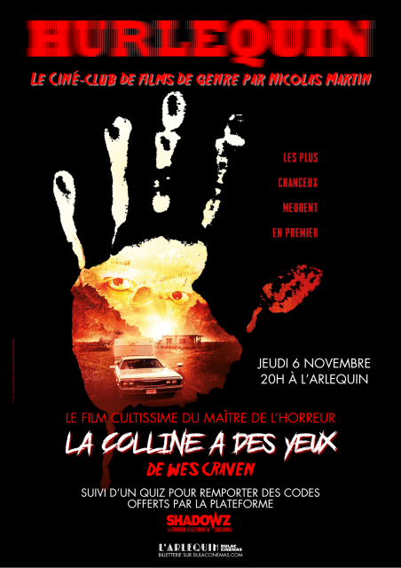 Hurlequin, le ciné-club de Nicolas Martin : LA COLLINE A DES YEUX de Wes Craven