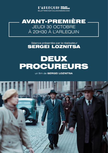 Avant-première : DEUX PROCUREURS de Sergei Loznitsa, présentée par le réalisateur