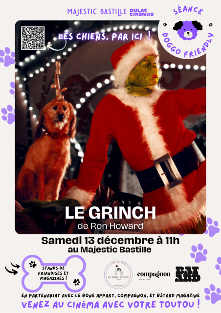 Séance Doggo Friendly : LE GRINCH de Ron Howard