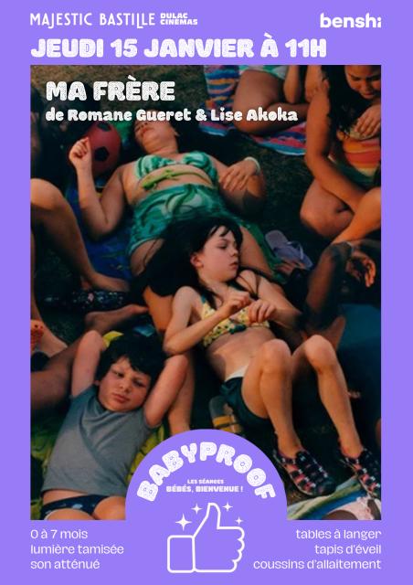 Séance Bébés, bienvenue ! Ma frère de Lise Akoka et Romane Guéret