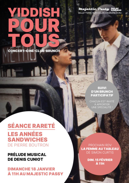 YIDDISH POUR TOUS n°5 - rareté : LES ANNÉES SANDWICHES de Pierre Boutron