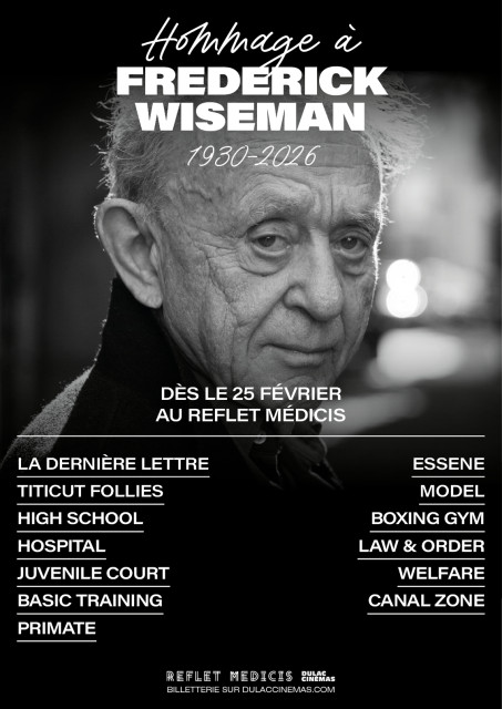 HOMMAGE À FREDERICK WISEMAN dès le 25 février au Reflet Médicis