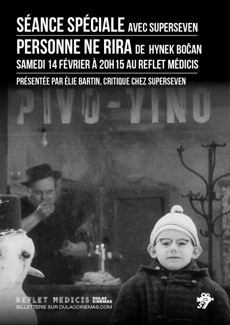 SÉANCE SPÉCIALE - Avec SuperSeven : PERSONNE NE RIRA de Hynek Bočan, présentée par Élie Bartin, critique chez SuperSeven