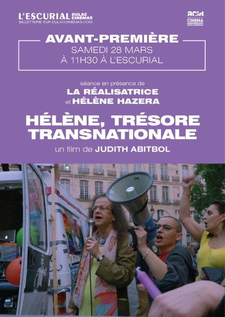 AVANT-PREMIÈRE EXCEPTIONNELLE : HÉLÈNE, TRÉSORE TRANSNATIONALE de Judith Abitbol, suivie d'une discussion avec la réalisatrice et de Hélène Hazera