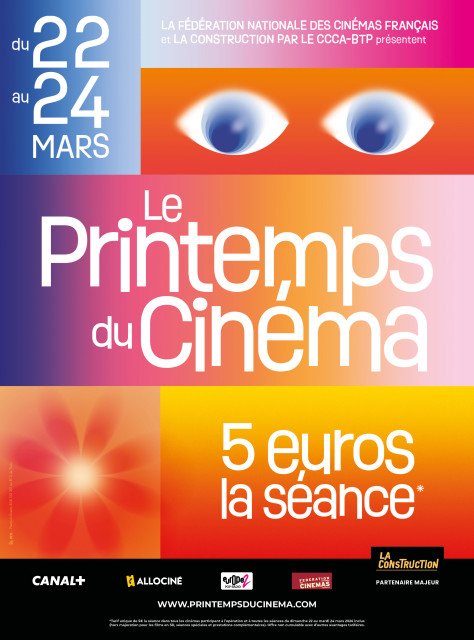 LE PRINTEMPS DU CINÉMA 2026 - 5€ la séance dans tous vos cinémas ! 