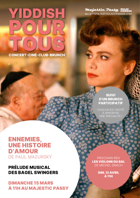 YIDDISH POUR TOUS n°7 - rareté : ENNEMIES, UNE HISTOIRE D'AMOUR de Paul Mazursky