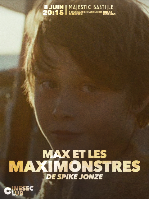 CINESEC CLUB : Max et les Maximonstres de Spike Jonze