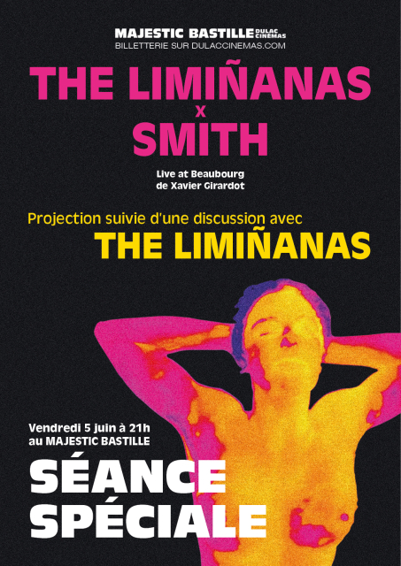 SÉANCE SPÉCIALE : The Limiñanas x SMITH - Live at Beaubourg, suivie d'un échange avec le groupe
