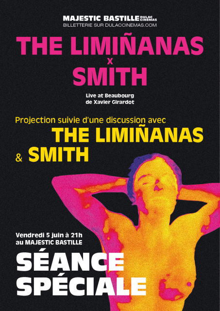 SÉANCE SPÉCIALE : The Limiñanas x SMITH - Live at Beaubourg, suivie d'un échange avec le groupe